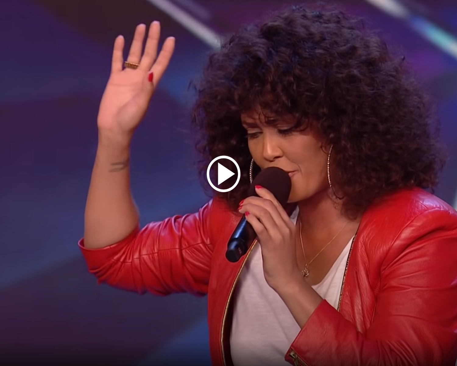 Belinda Davids takes her One Moment In Time to SHINE! Auditions