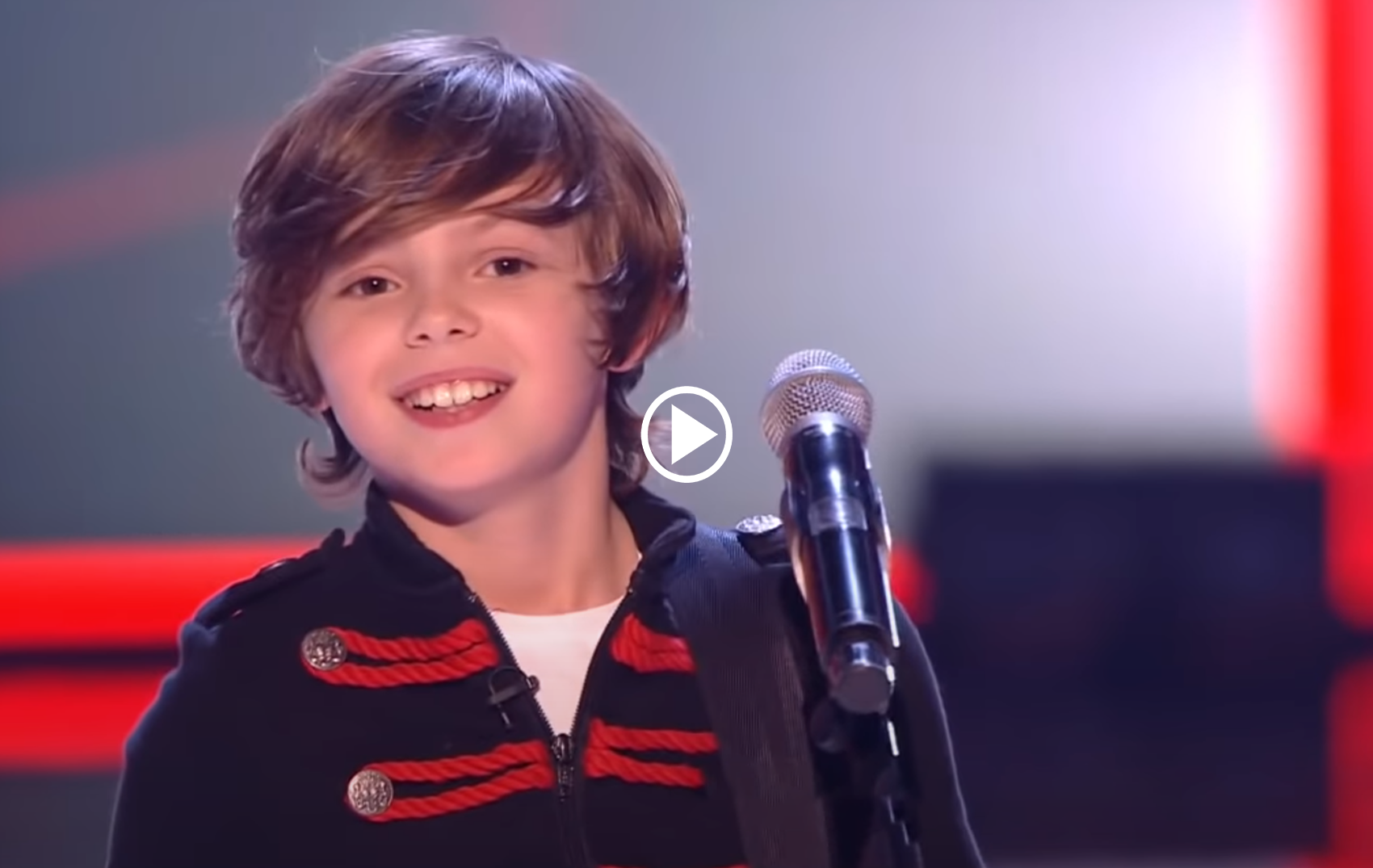 Jack performs 'Just The Way You Are' Semi Final The Voice Kids UK