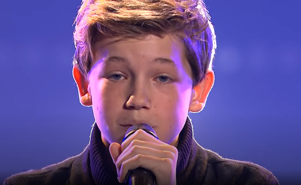 Blind Audition: Josh Richards Sings I'll Be There 