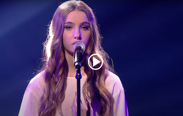 Jade De Rijcke, singer, won over the judges of The Voice Kids Belgium ...