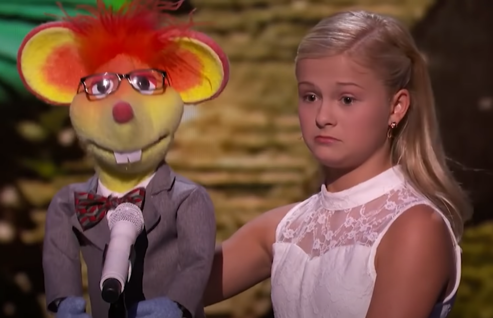 Darci Lynne's Puppet Song Captivated Mel B | American Talent Show ...