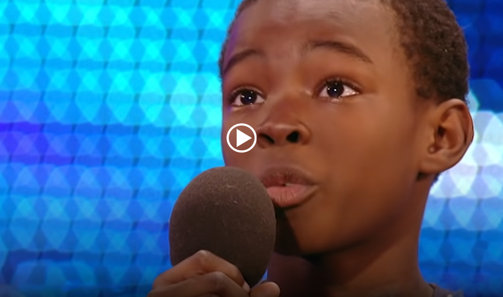 Britain's Got Talent Emotional audition from 9yearold Malaki Paul