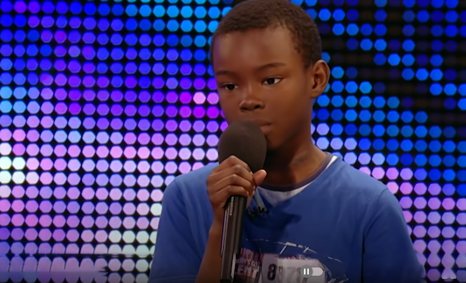 Britain's Got Talent Emotional audition from 9yearold Malaki Paul