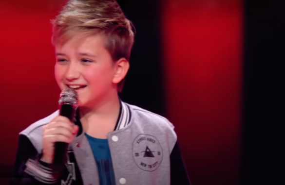 The powerful voice of boy Nikolas 11 with “Someone You’ve Fallen In ...