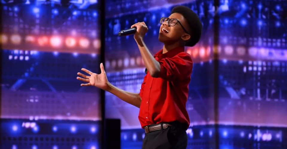 14 Year Old Singing Prodigy Performs 'Ain't No Way' On AGT