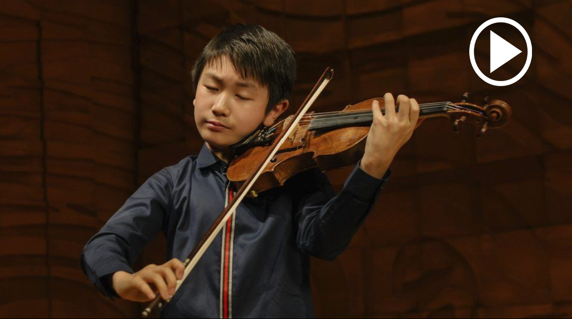 Outstanding performance by 10yearold Australian violin genius