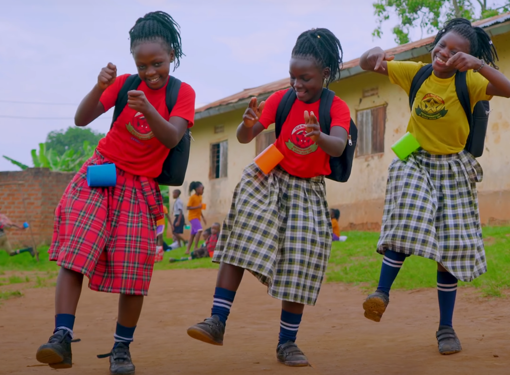 Funny Dance Of African Children Masaka Kids Africana Back To School